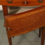 Антикварная прикроватная тумба с мраморной столешницей 1870-х гг. 