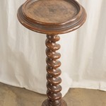 Антикварная подставка на витой ножке 1850-х гг. 