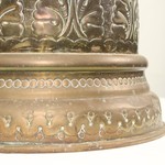 Антикварная подставка для зонтов из латуни 1880-х гг. 