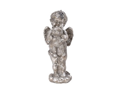 Фигурка декоративная "Ангелок с медведем"