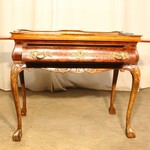 Антикварный чайный столик в стиле Чиппендейл 1930-х гг. 