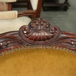 Антикварное кресло-туфелька 1850-х гг. 