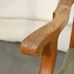 Пара антикварных кресел в стиле Томаса Чиппендейла 1890-х гг. 