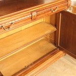 Антикварный буфет с резными филенками 1860-х гг.