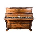 Старинное французское пианино из ореха