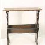 Антикварная газетница с резным бортиком 1910-х гг. 