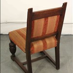 Комплект антикварных стульев с пышными сиденьями 1910-х гг. 