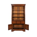 книжный шкаф из массива вишни