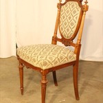 Комплект из 4-х антикварных стульев со спинками щитками 1860-х гг. 