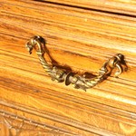 Антикварный буфет с резными композициями 1860-х гг. 