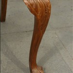 Пара антикварных кресел в стиле Томаса Чиппендейла 1890-х гг. 