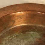 Антикварная жаровня из меди 1830-х гг. 