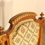 Комплект из 4-х антикварных стульев со спинками щитками 1860-х гг. 