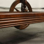 Винтажный сервировочный столик из дуба 1950-х гг. 