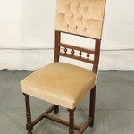 Комплект антикварных стульев с резной балюстрадой 1880-х гг.