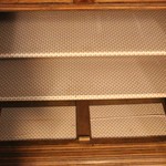 Антикварный буфет с зеркальный вставками 1860-х гг. 