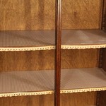 Антикварный дубовый шкаф с балюстрадой 1860-х гг. 