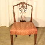 Комплект из 5-ти антикварных стульев с фигурными спинками 1900-х гг. 