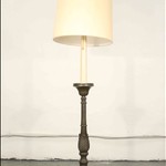 Пара антикварных напольных ламп 1890-х гг. 