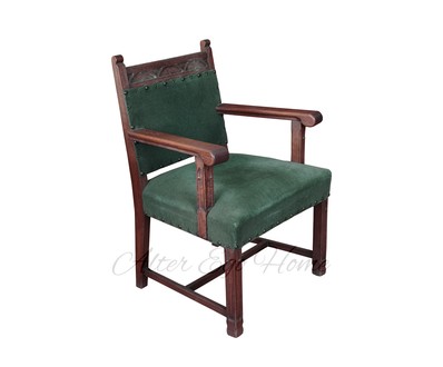 Антикварное кресло из дуба (Голландия, 1930 г)