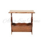 Винтажная газетница из дуба 1950-х гг. 