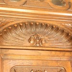 Антикварный буфет с резными композициями 1860-х гг. 