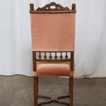 Комплект из шести антикварных стульев в стиле неоренессанс со спинкой капитоне 1860-х гг. 