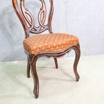 Комплект антикварных стульев с ажурными спинками 1870-х гг.