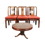 Комплект антикварной китайской мебели из тика 1950-х гг. 