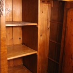 Пара антикварных шкафов светлого ореха 1840-х гг. 