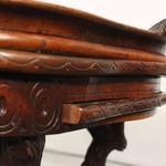 Антикварный чайный столик со съемным подносом 1840-х гг.