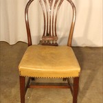 Комплект из 6-ти антикварных стульев со сквозной спинкой 1900-х гг. 