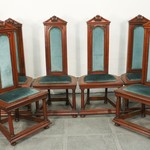 Комплект из 8-ми антикварных стульев 1870-х гг. 