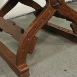 Антикварное курульное кресло 1870-х гг. 