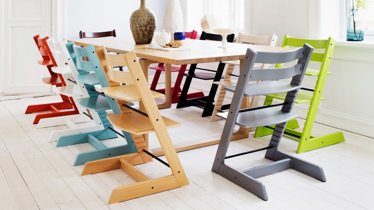 Стулья фирмы Stokke Tripp Trapp